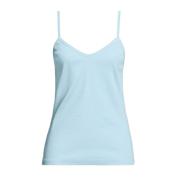 【送料無料】 ユッカ レディース Tシャツ トップス Tank tops Azure|asty