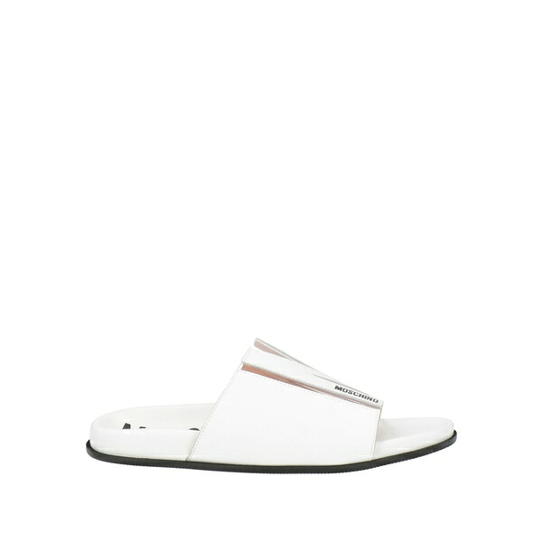 【貨物輸送無料】 モスキーノ レディース サンダル シューズ Sandals White
