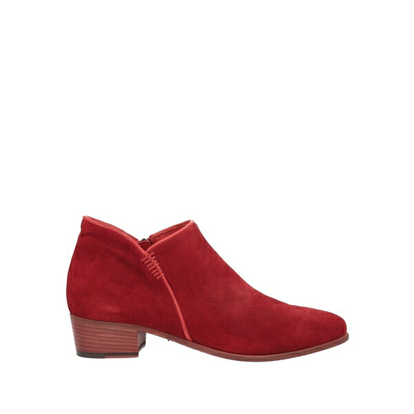【貨物輸送無料】 パンタネッティ レディース ブーツ シューズ Ankle boots Red