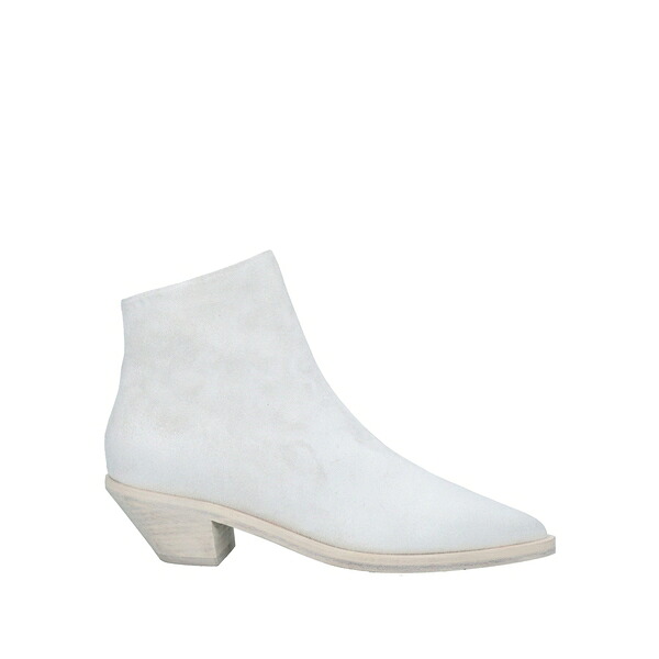 【貨物輸送無料】 マーシル レディース ブーツ シューズ Ankle boots White