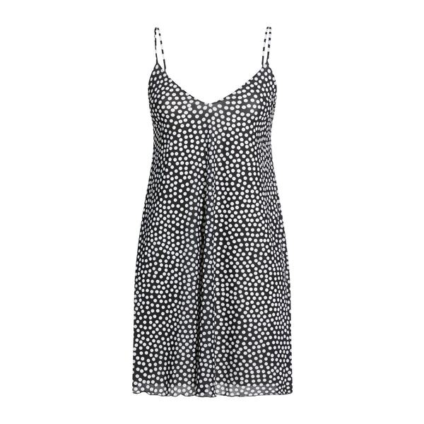 【送料無料】 フィジコ レディース ワンピース トップス Mini dresses Black|asty