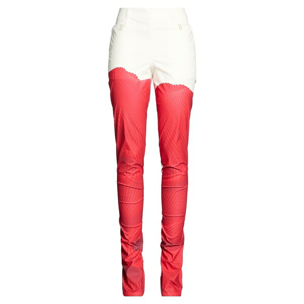【貨物輸送無料】 イッセイミヤケ レディース 心地好いズボン下 ボトムス Pants Red