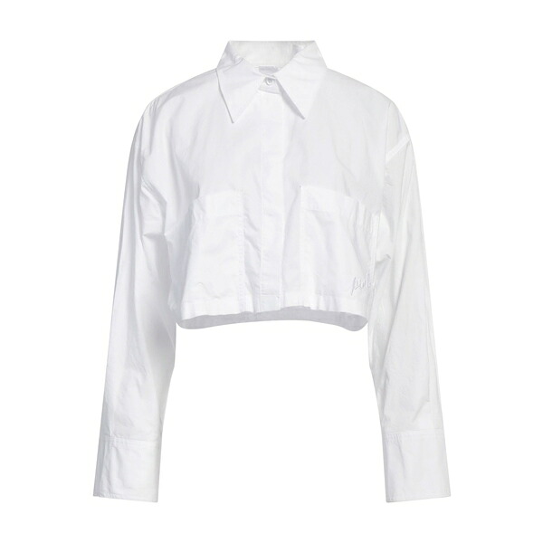 【送料無料】 ピンコ レディース シャツ トップス Shirts White｜asty
