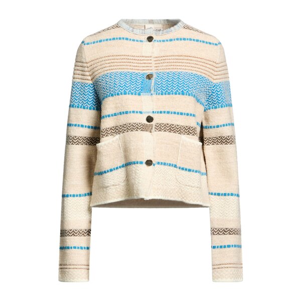 【貨物輸送無料】 セミクチュール レディース ジレー アウター Cardigans Beige