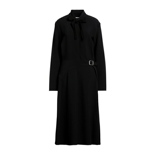 【貨物輸送無料】 ジル・サンダー レディース 衣裳 トップス Midi dresses Black