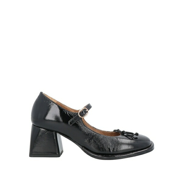 【貨物輸送無料】 エマヌエーレ ヴェー レディース パンプス シューズ Pumps Black
