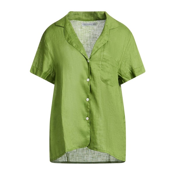【送料無料】 フェイスフル レディース シャツ トップス Shirts Green|asty