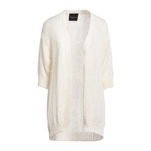 【貨物輸送無料】 ロベルトコリーナ レディース ジレー アウター Cardigans White
