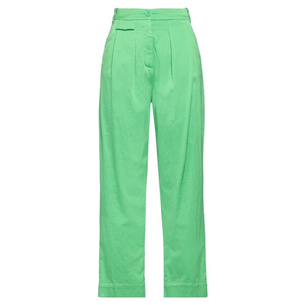 【貨物輸送無料】 モモン レディース 心地好いズボン下 ボトムス Pants Green