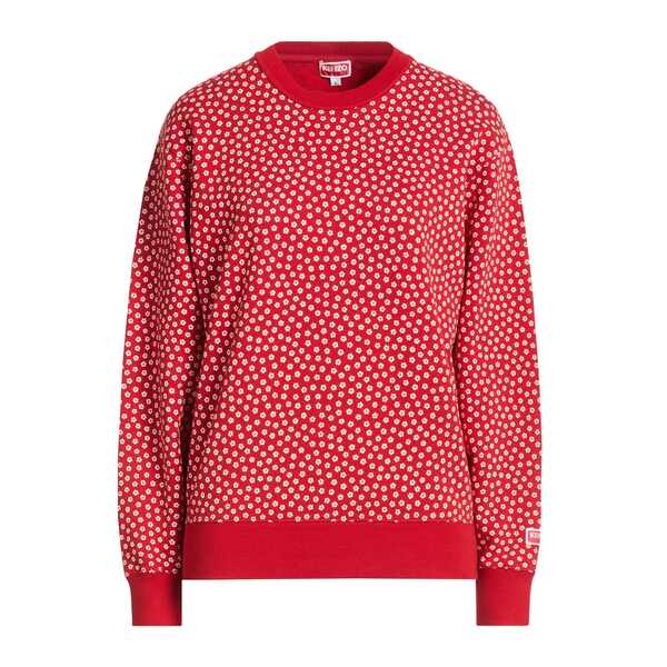 【貨物輸送無料】 ケンゾー レディース パーカー・スウェットシャツ アウター Sweatshirts Red