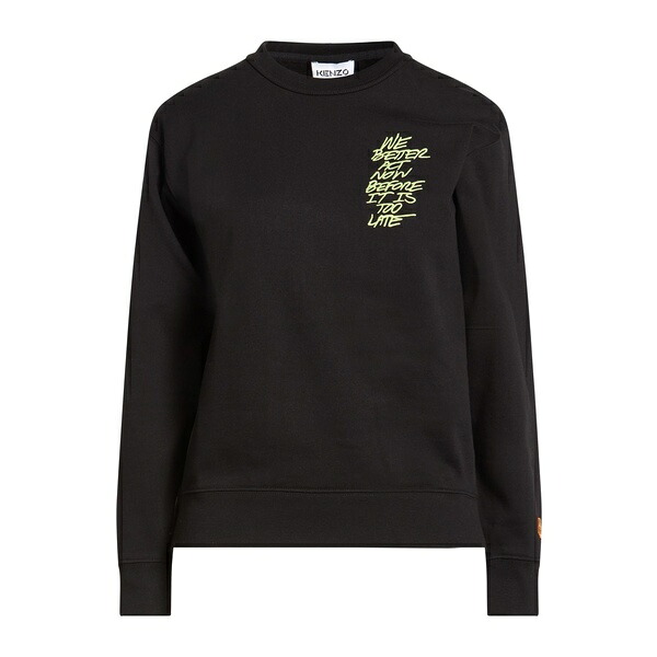 【貨物輸送無料】 ケンゾー レディース パーカー・スウェットシャツ アウター Sweatshirts Black