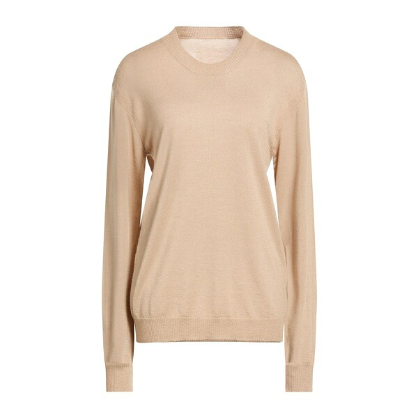 【貨物輸送無料】 ユマ・一 レディース 編み物\u0026スウェーター アウター Sweaters Beige