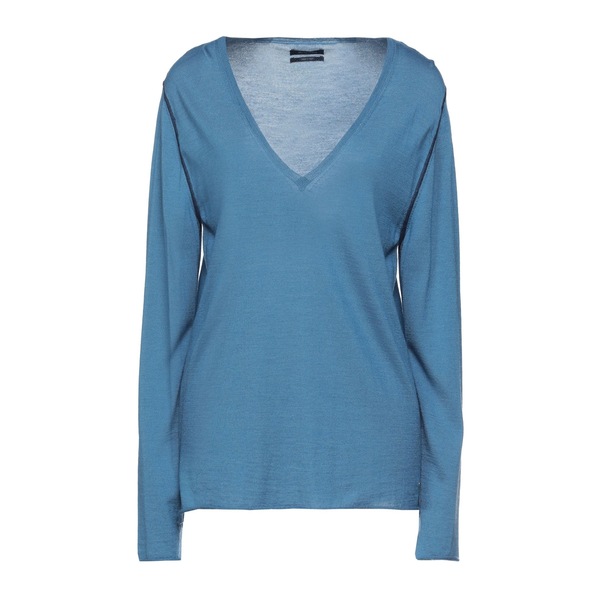 【送料無料】 ヤコブ コーエン レディース ニット&セーター アウター Sweaters Blue｜asty