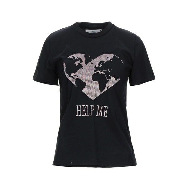 【送料無料】 アルベルタ フェレッティ レディース Tシャツ トップス T-shirts Black｜asty 15,606円