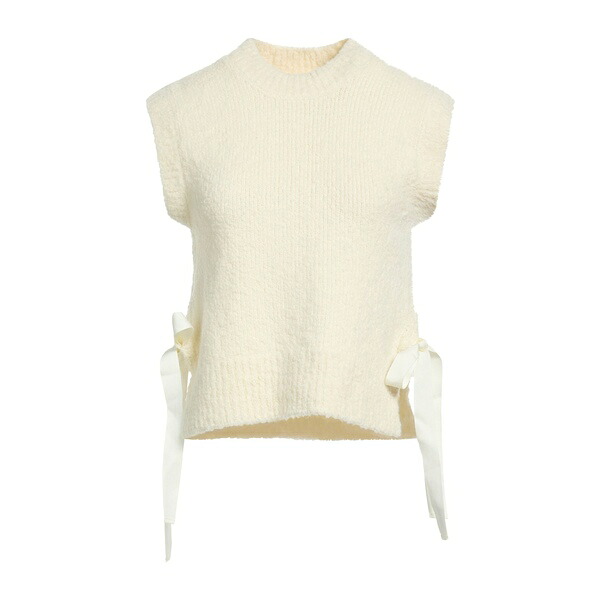 【貨物輸送無料】 セシリー・バンセン レディース 編み物\u0026スウェーター アウター Sweaters White