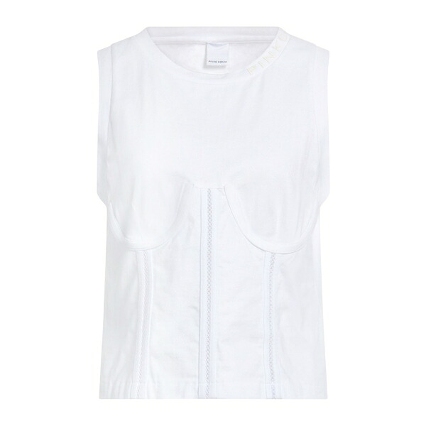 【貨物輸送無料】 ピンコ レディース プルオーバー トップス Tops White