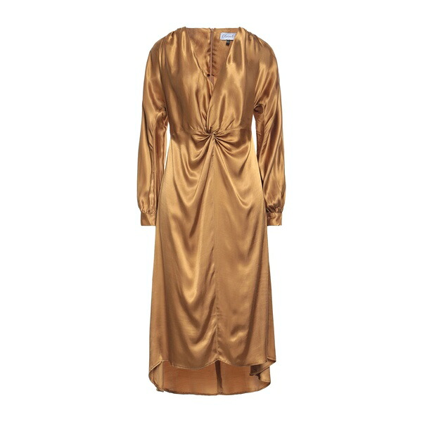 【貨物輸送無料】 押し入れ レディース 衣装 トップス Midi dresses Metallic