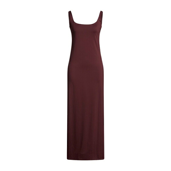 【送料無料】 フィジコ レディース ワンピース トップス Maxi dresses Brown|asty