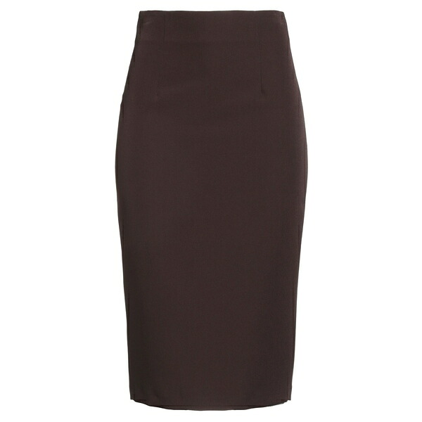 【貨物輸送無料】 コンパーニャ イタリアーナ レディース スコート ボトムス Midi skirts Brown レディースファッション-ボトムス-スカート
