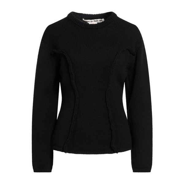 【貨物輸送無料】 コムデ給仕 レディース 編み物\u0026プルオーバー アウター Sweaters Black