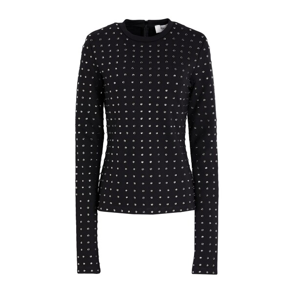 【送料無料】 スポーツマックス レディース Tシャツ トップス Tops Black｜asty