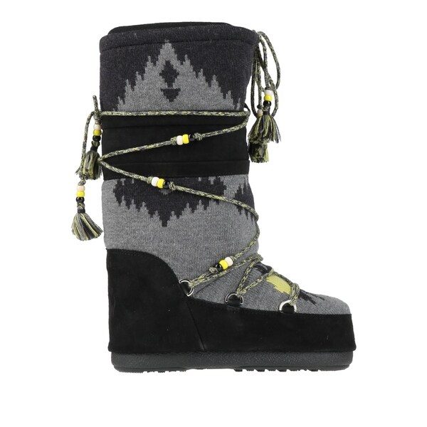【送料無料】 ムーンブーツ レディース ブーツ シューズ Boots Black|asty