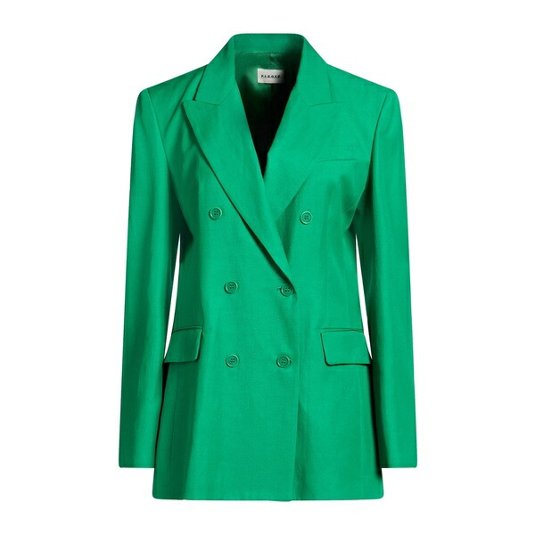 【貨物輸送無料】 パロッシュ レディース 上衣＆上衣 アウター Blazers Green