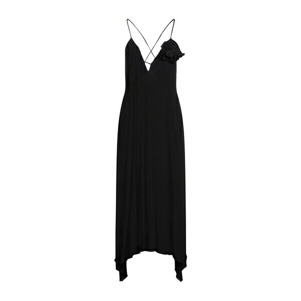 【送料無料】 マニラグレース レディース ワンピース トップス Maxi dresses Black|asty