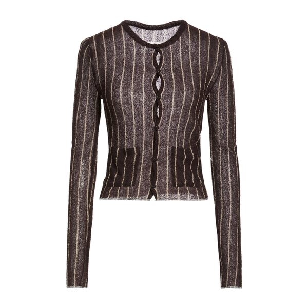【貨物輸送無料】 マルタンマルジェラ レディース ジレー アウター Cardigans Brown