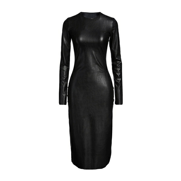 【送料無料】 マルタンマルジェラ レディース ワンピース トップス Midi dresses Black|asty