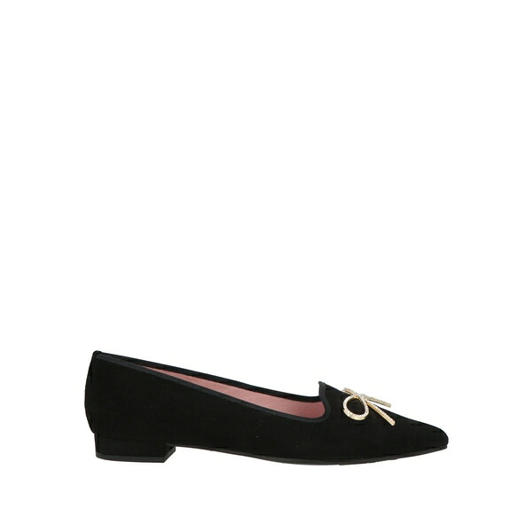 【貨物輸送無料】 プリティ・バレリーナ レディース スリッポン・ローファー シューズ Loafers Black