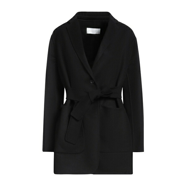 【貨物輸送無料】 ファビアナ フィリッピ レディース 上衣＆上衣 アウター Coats Black