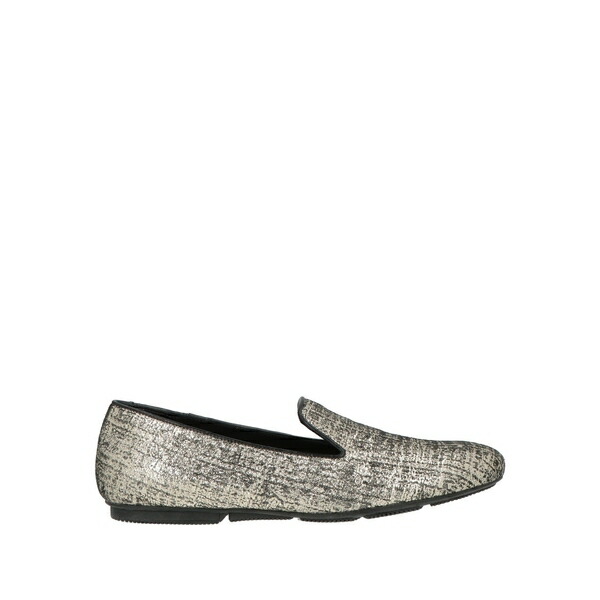 【貨物輸送無料】 ホー火器 レディース スリッポン・ローファー シューズ Loafers Silver