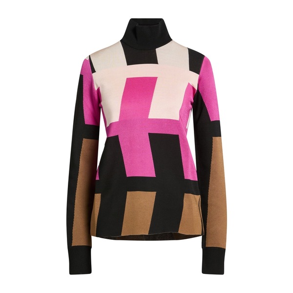 【貨物輸送無料】 コルヴィル レディース 編み物\u0026プルオーバー アウター Turtlenecks Pink