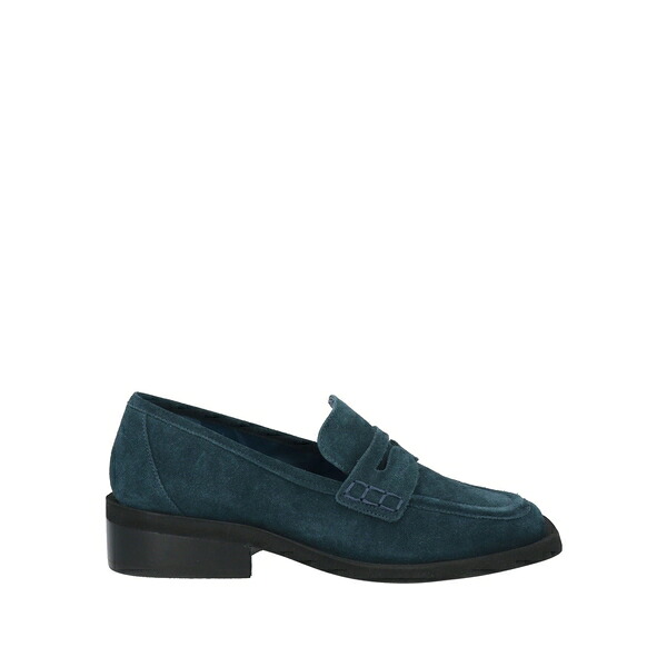 【貨物輸送無料】 ハラノ レディース スリッポン・ローファー シューズ Loafers Green