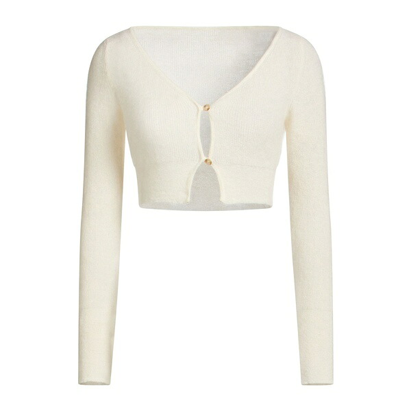 【貨物輸送無料】 ジャクエムス レディース ジレー アウター Cardigans White