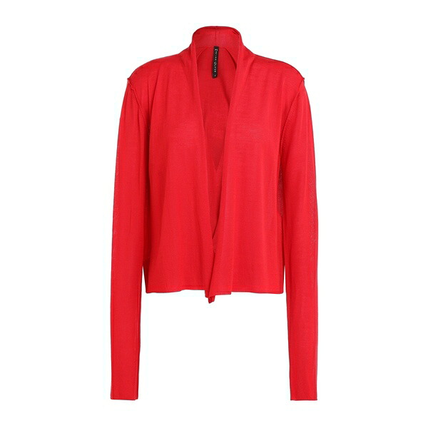 【貨物輸送無料】 マニラグレース レディース ジレー アウター Cardigans Red
