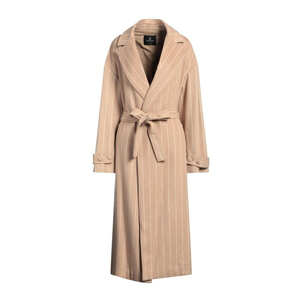 【貨物輸送無料】 クリスチーナエフェ レディース 上衣＆上衣 アウター Coats Beige