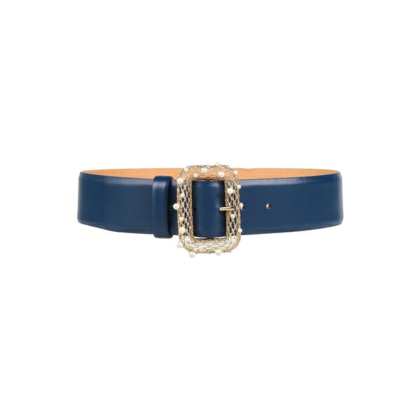 【貨物輸送無料】 エリー 労り レディース 三尺帯 添え物 Belts Blue