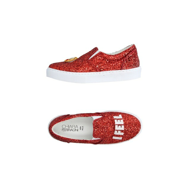【貨物輸送無料】 シアラフェラーニ レディース スニーカー シューズ Sneakers Red