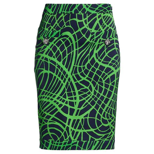 【貨物輸送無料】 モスキーノ レディース スコート ボトムス Midi skirts Green