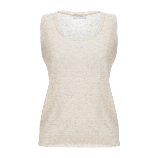 【貨物輸送無料】 バランタイン レディース 編み物\u0026プルオーバー アウター Sweaters Beige
