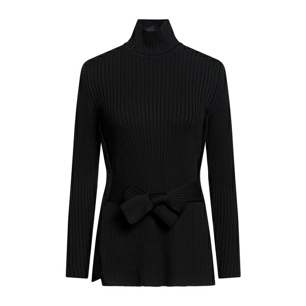 【貨物輸送無料】 アルベルタ フェレッティ レディース 編み物\u0026プルオーバー アウター Turtlenecks Black