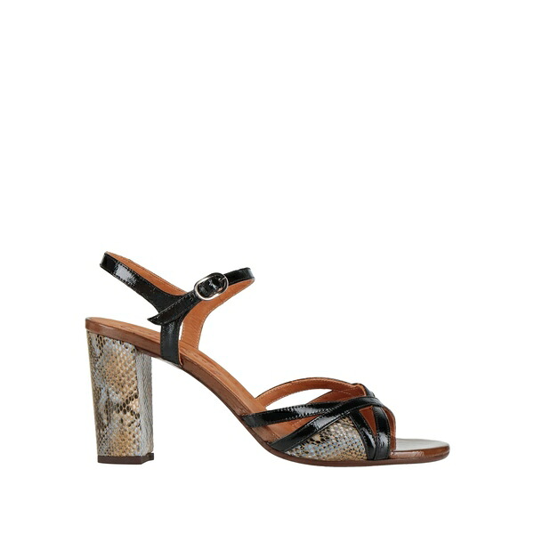 【貨物輸送無料】 チエミハラ レディース サンダル シューズ Sandals Black