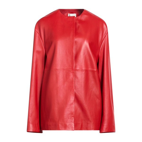 【貨物輸送無料】 ルルー 制作室 レディース 上衣＆上衣 アウター Jackets Red