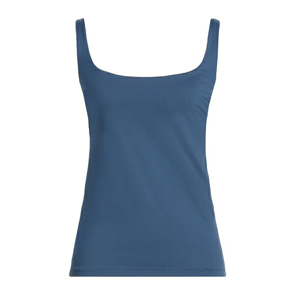 【送料無料】 フィジコ レディース Tシャツ トップス Tank tops Blue｜asty