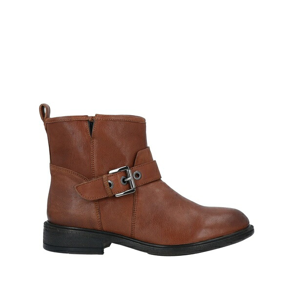 【貨物輸送無料】 ジェオックス レディース ブーツ シューズ Ankle boots Brown