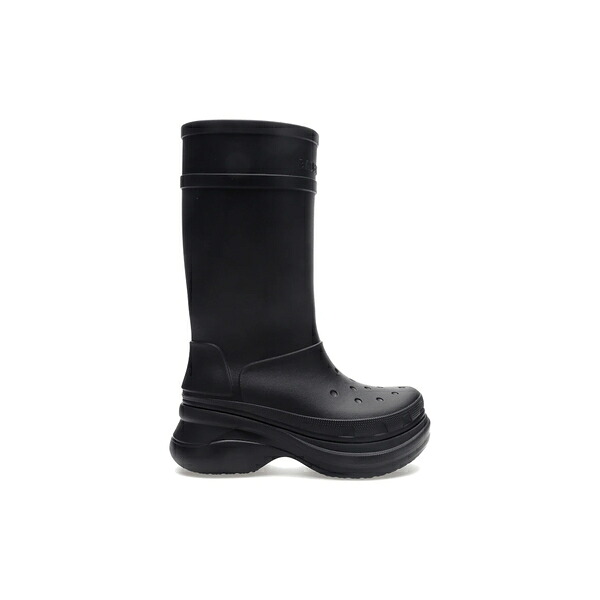 Balenciaga バレンシアガ メンズ スニーカー  【Balenciaga x Crocs Boot Black】  サイズ US_10(28.0cm) Black