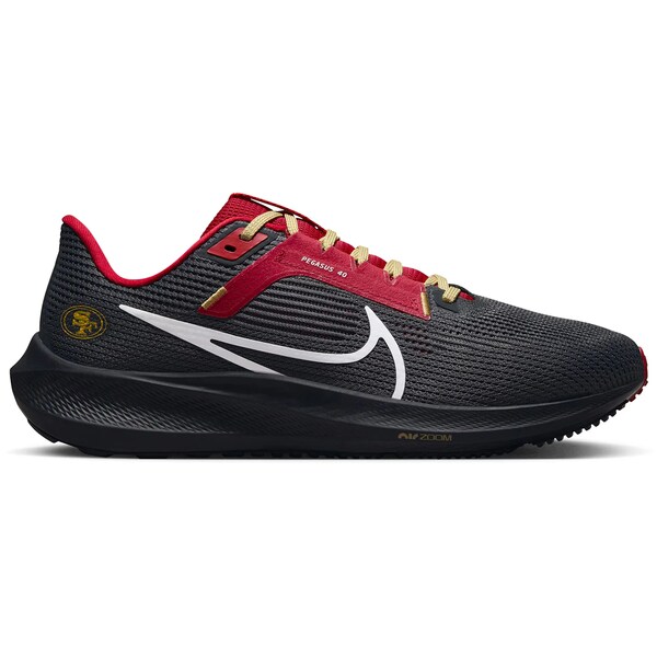 Nike ナイキ メンズ スニーカー  【Nike Air Zoom Pegasus 40 San Francisco 49ers】  大きさ US_M_13 Anthracite/Gym Red/Club Gold/White