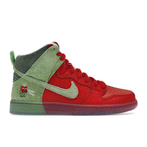 Nike ナイキ メンズ スニーカー  【Nike SB Dunk High Strawberry Cough (Regular Box)】  大きさ US_M_4.5 University Red/Spinach Green-Magic Ember